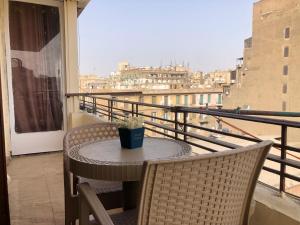 Balkón nebo terasa v ubytování Sweet Home Downtown Cairo