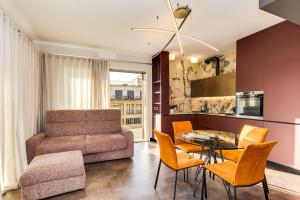 Zona d'estar a Gasometer Urban Suites