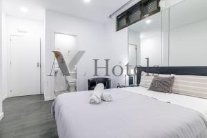 Cama o camas de una habitación en AYZ Ulises - Auto check-in property