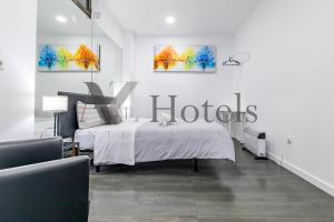 Cama o camas de una habitación en AYZ Ulises - Auto check-in property