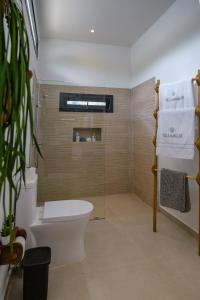 Koupelna v ubytování Villa Manglar