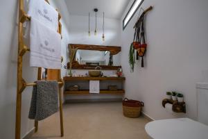 Koupelna v ubytování Villa Manglar