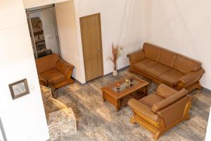 Istumisnurk majutusasutuses Hotel Maranta
