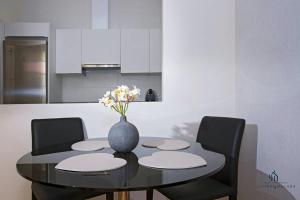 Posedenie v ubytovaní Living4malaga Guevara Apartment