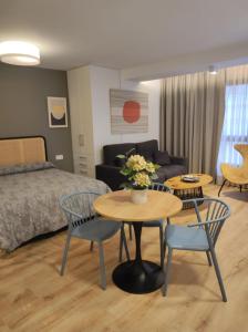 Posedenie v ubytovaní Apartamentos Leonor