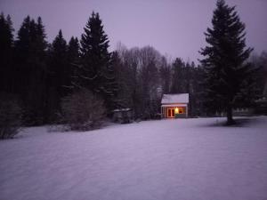 Fritidshus Hammare Hagfors talvel