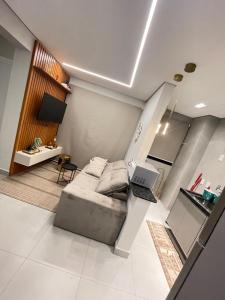 Posezení v ubytování Apartamento por do sol ate 5 pessoas