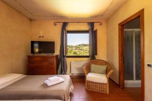 Postel nebo postele na pokoji v ubytování Relais Ciavatta Country Hotel