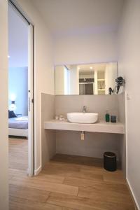 Koupelna v ubytování Almarea B&B Trani