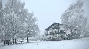 Hotel Garni Edy v zimě