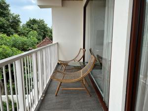 Balkon oz. terasa v nastanitvi Tabebuya Resto & Resort