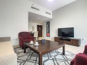 Posezení v ubytování One Bedroom Marina - KV Hotels