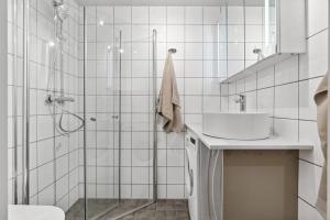 A bathroom at Leilighet i Stavanger