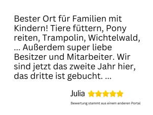 une capture d'écran d'une zone de texte avec les mots mieux chaton micro familier en fourrure dans l'établissement Bio Ferienhof Wichtelweide - Fewo Minze, à Fehmarn
