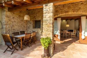 Patio nebo venkovní prostory v ubytování Casa Rural Can Ginesta