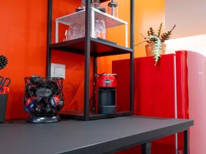 A kitchen or kitchenette at Blocco Sauli
