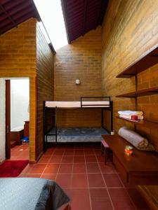 Postel nebo postele na pokoji v ubytování Casa Del Viento, Alojamiento
