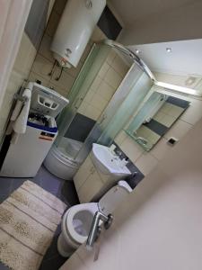 Kuchyň nebo kuchyňský kout v ubytování Studio apartman Nataly