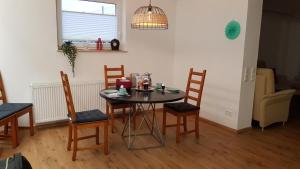 O zonă de relaxare la Ferienwohnung Zahn