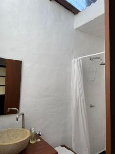 Koupelna v ubytování Casa Del Viento, Alojamiento