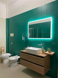 A bathroom at Gabry central apartment Palermo