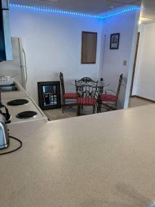 Spacious Apt near Guthrie Packer的厨房或小厨房