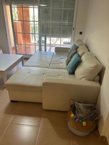 Гостиная зона в Apartamento cerca Playa de Aguadulce