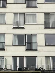 O edifício onde o apartamento está situado