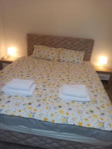 Ліжко або ліжка в номері Apartman Maksimović Divčibare