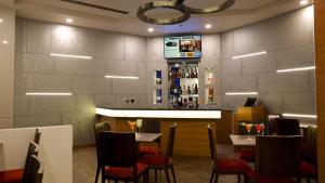 Lounge nebo bar v ubytování Nirwana Hometel Jaipur- A Sarovar Hotel