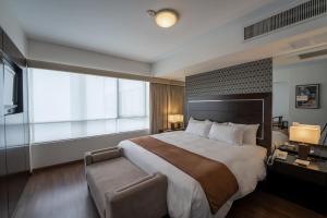 Letto o letti in una camera di Hotel Jose Antonio
