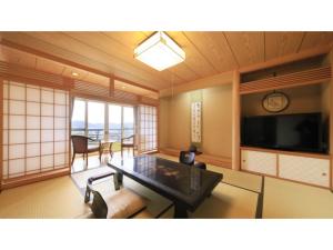 Кът за сядане в Ryokan Biyu no Yado - Vacation STAY 16234v