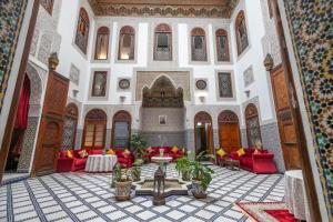 Posezení v ubytování Riad La Perle De La Médina