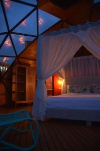 Krevet ili kreveti u jedinici u objektu LA PERLA FINCA HOTEL-Glamping Cornalina