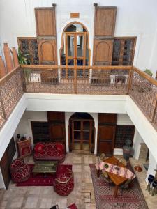 Posezení v ubytování Riad Villa El Arsa
