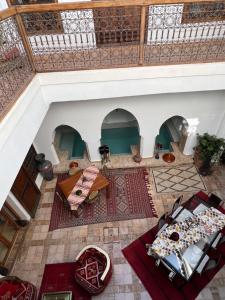 Posezení v ubytování Riad Villa El Arsa