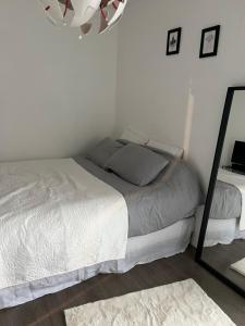 Posteľ alebo postele v izbe v ubytovaní House for the Olympics near Paris
