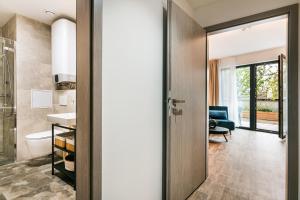 Koupelna v ubytování Apartman Mikulov Garden
