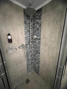 Koupelna v ubytování Serres city center modern apartment (Monika)