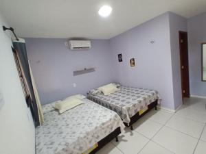 Chalé da Ana- com cozinha a 80 metros do Rio Preguiça tesisinde bir odada yatak veya yataklar