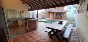 Balkón nebo terasa v ubytování Casa Sol&Mar com Piscina na Beira da Praia Guriri
