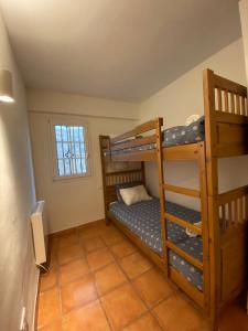 Кровать или кровати в номере Bugaboo WINTER