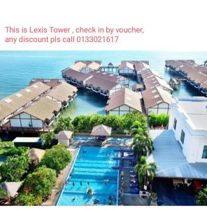 Ảnh trong thư viện ảnh của Tower and Water Seaview Lexis water chalet ở Port Dickson