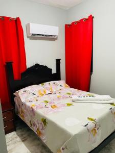 Postel nebo postele na pokoji v ubytování Paradise in Cabrera