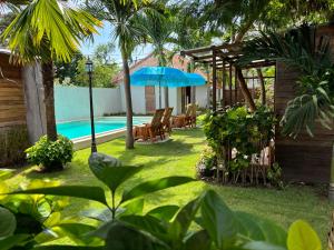 Κήπος έξω από το Bali WOW! Bungalows, Nusa Dua Benoa