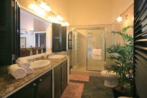 Ванная комната в Villa Ashiana - Beautiful 3-bedroom villa in Marigot Bay villa