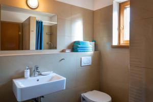Ein Badezimmer in der Unterkunft Pension Lunatyk