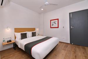 Super Townhouse Function Inn Near Chaudhary Charan Singh International Airport客房内的一张或多张床位