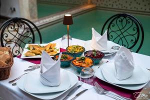 Refeições no riad ou nas proximidades