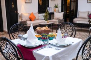 Refeições no riad ou nas proximidades